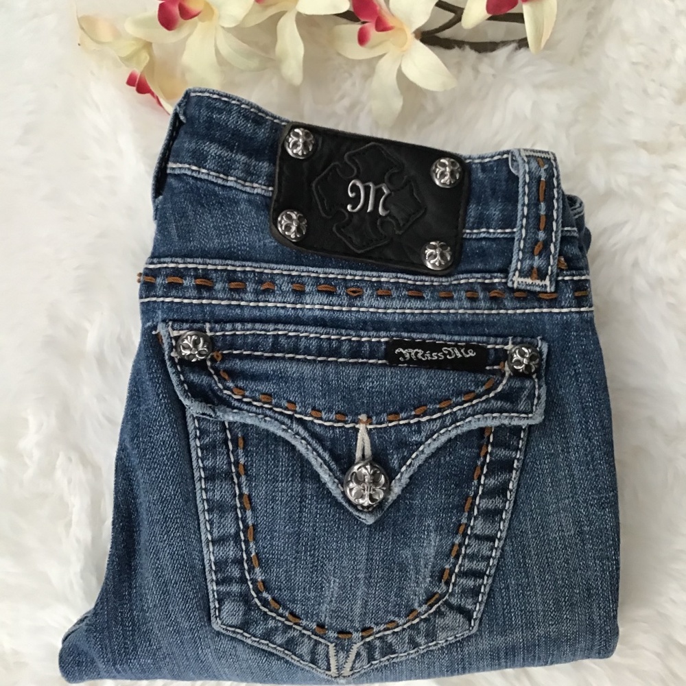 Miss Me Jeans jpw4896kn Size 26 Boot (o)^
